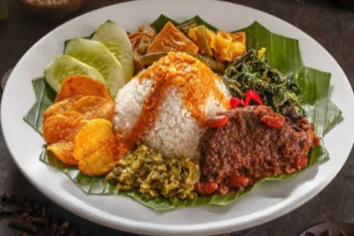 Photo of nasi ramas di atas piring